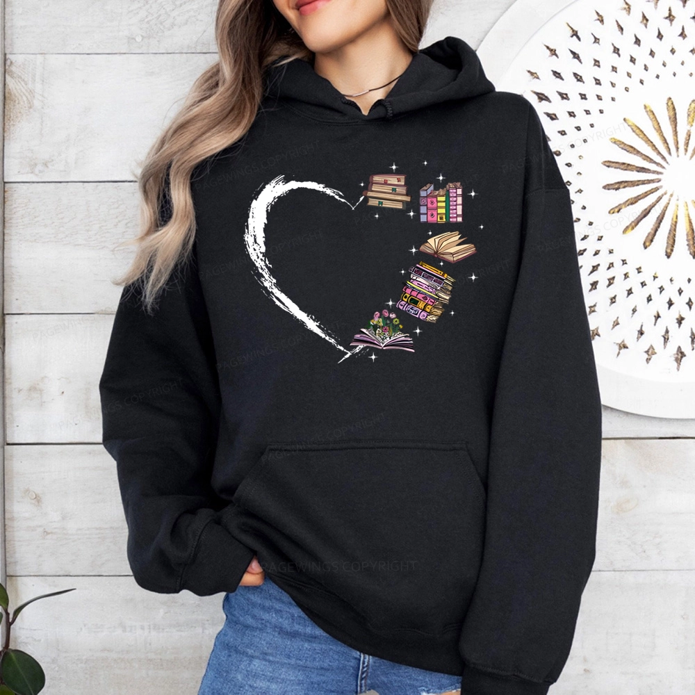 Pagewings Book Lover Unisex Classic Hoodie