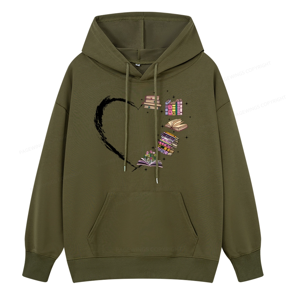 Pagewings Book Lover Unisex Classic Hoodie