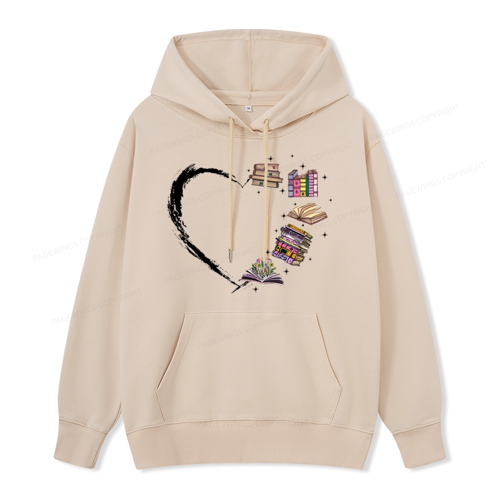Pagewings Book Lover Unisex Classic Hoodie