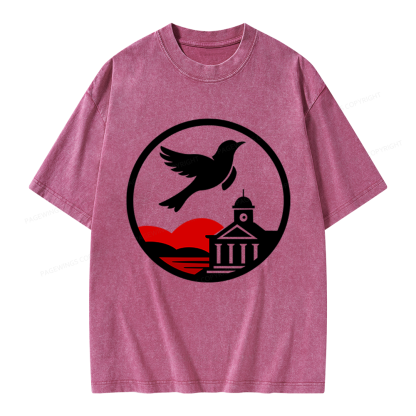 Pagewings Literature Lovers Unisex Washed T-shirt