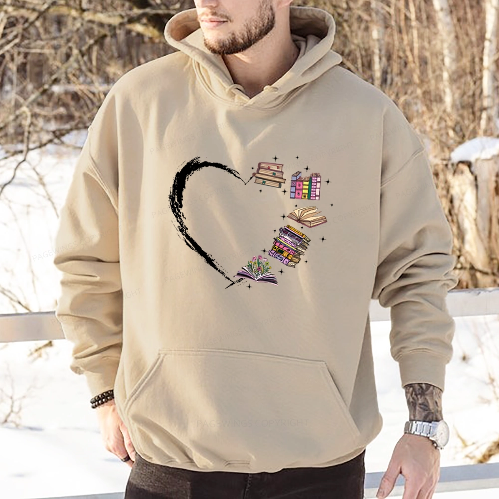 Pagewings Book Lover Unisex Classic Hoodie