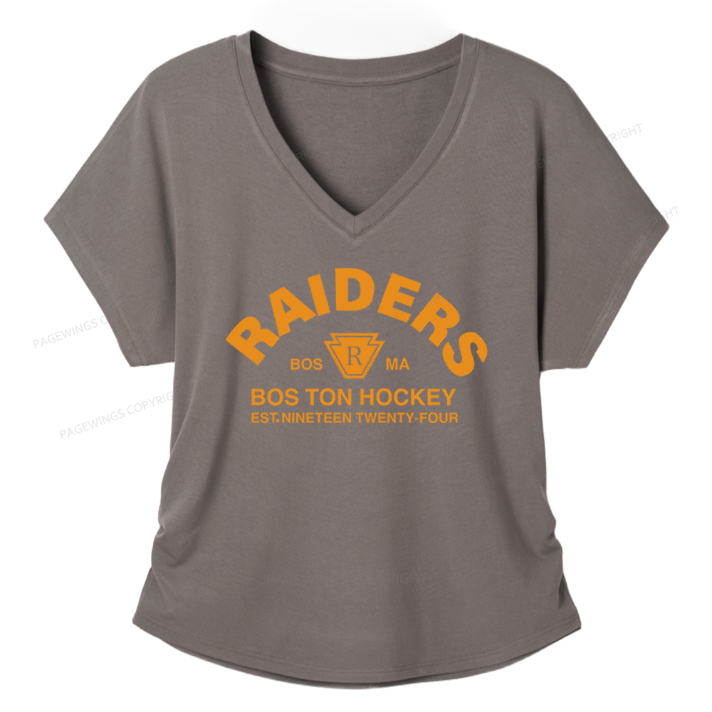 Pagewings Romance Book Women's Modal V-neck T-shirt