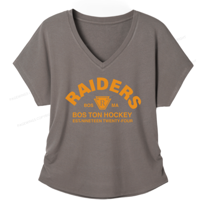 Pagewings Romance Book Women's Modal V-neck T-shirt