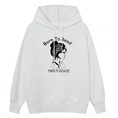 Pagewings Born To Read Unisex Classic Hoodie