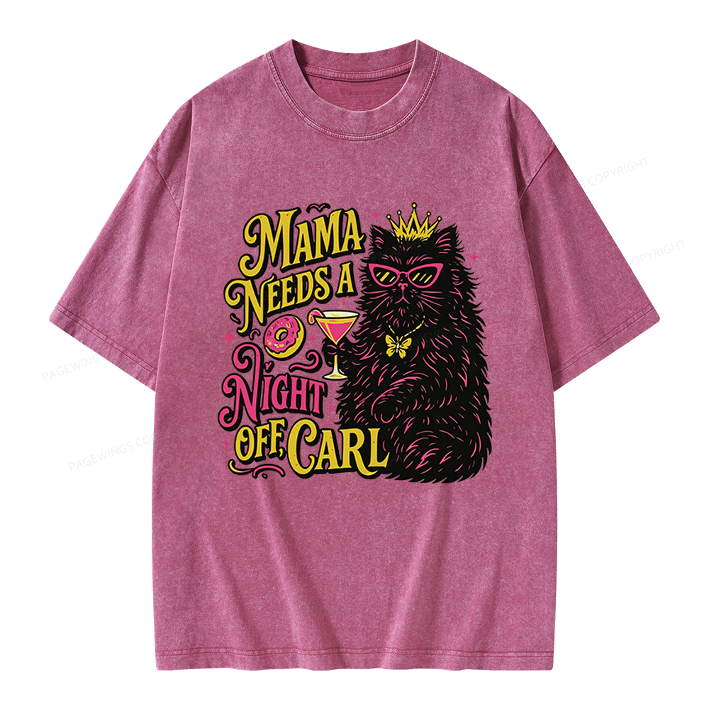 Pagewings Princess Donut Unisex Washed T-shirt