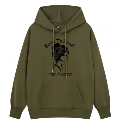 Pagewings Born To Read Unisex Classic Hoodie