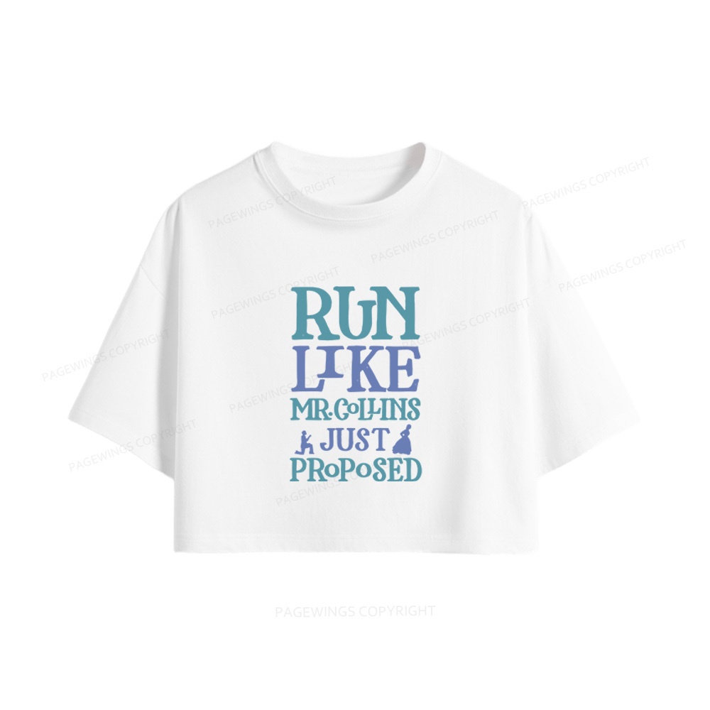 Pagewings Love Book Fan Women Crop Tops