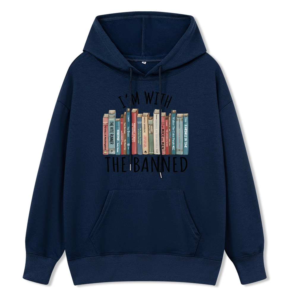 Pagewings I'm With The Banned Unisex Classic Hoodie