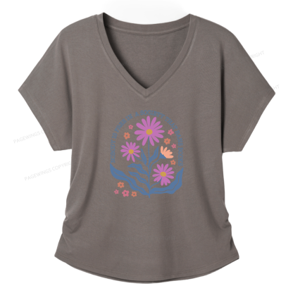Pagewings Read Banned Books Soft Women's Modal V-neck T-shirt