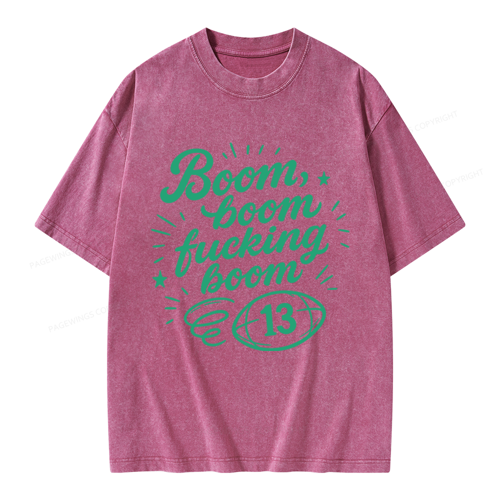 Pagewings Romance Novel Lover Unisex Washed T-shirt