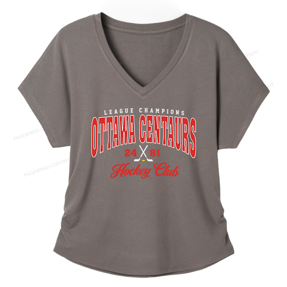 Pagewings Bookish Soft Women's Modal V-neck T-shirt