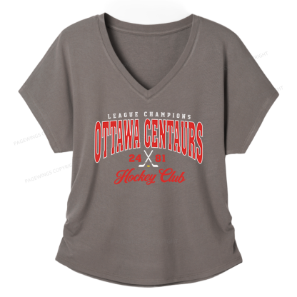 Pagewings Bookish Soft Women's Modal V-neck T-shirt