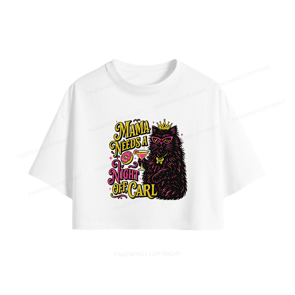 Pagewings Princess Donut Women Crop Tops