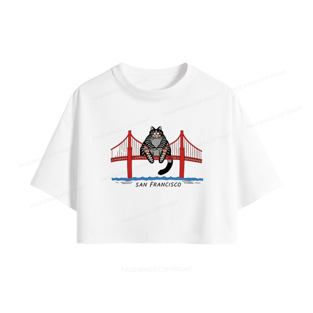 Pagewings Sci-Fi Book Lover Women Crop Tops