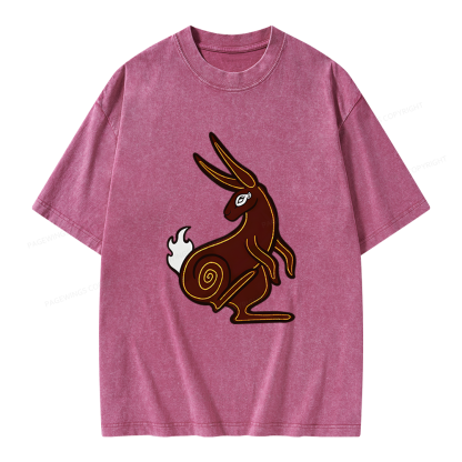 Pagewings Fantasy Books Lover Unisex Washed T-shirt