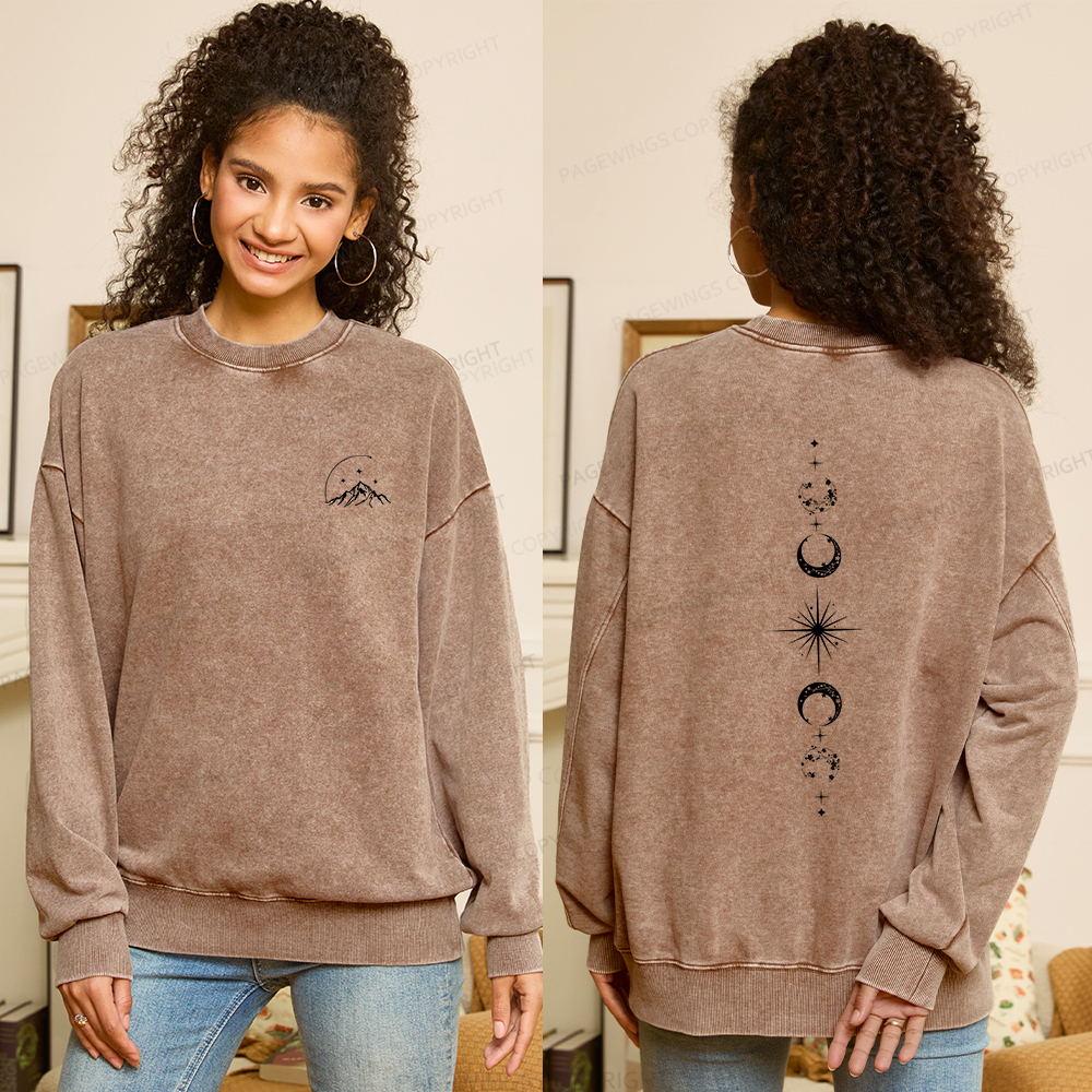 Pagewings Hello Feyre Darling Unisex Washed Sweatshirt