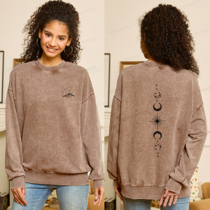 Pagewings Hello Feyre Darling Unisex Washed Sweatshirt