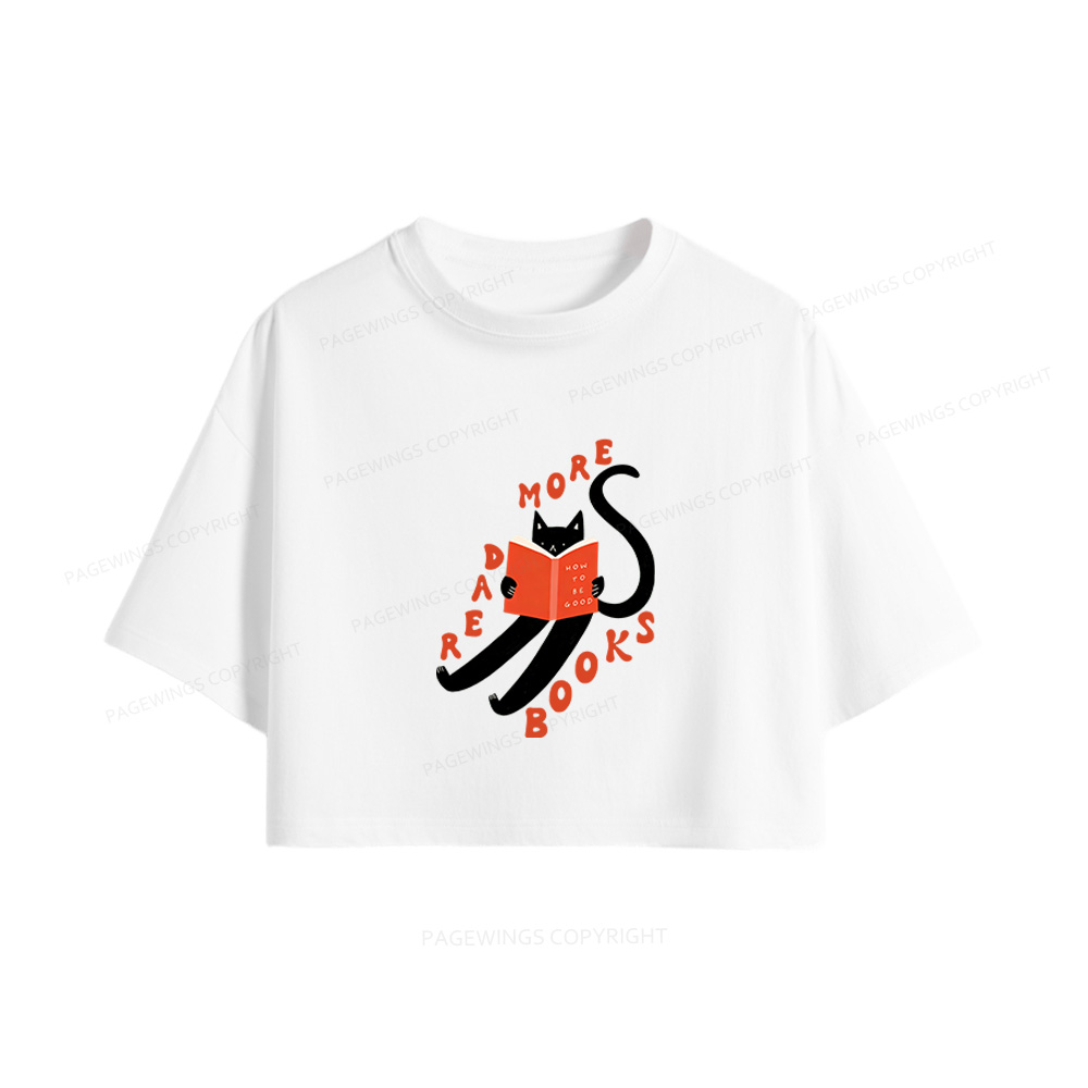 Pagewings Read More Books Women Crop Tops