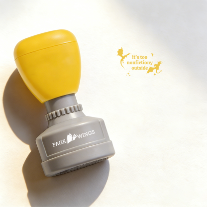Pagewings It’s Too Nonfictiony Outside Stamp