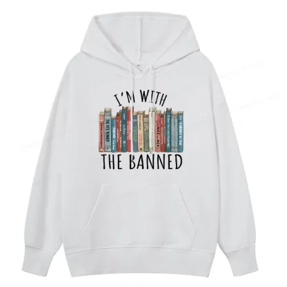 Pagewings I'm With The Banned Unisex Classic Hoodie