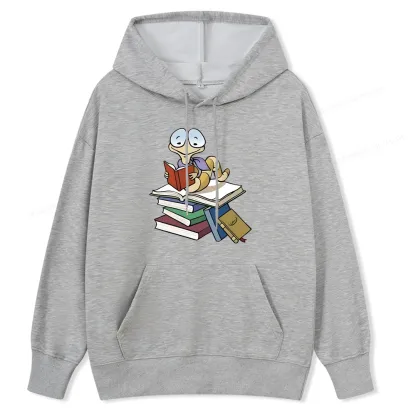 Pagewings Reading Snail and Book Unisex Classic Hoodie