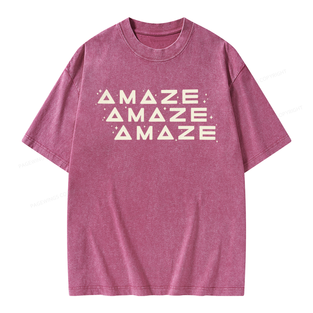 Pagewings Sci-Fi Unisex Washed T-shirt