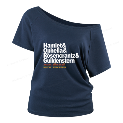Pagewings Drama lovers Women Off Shoulder T-shirts