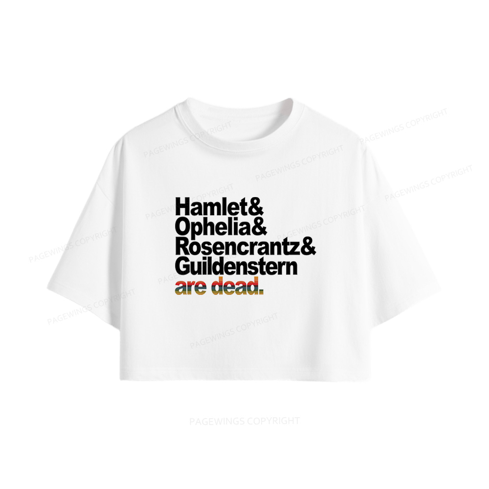 Pagewings Drama Lovers Women Crop Tops