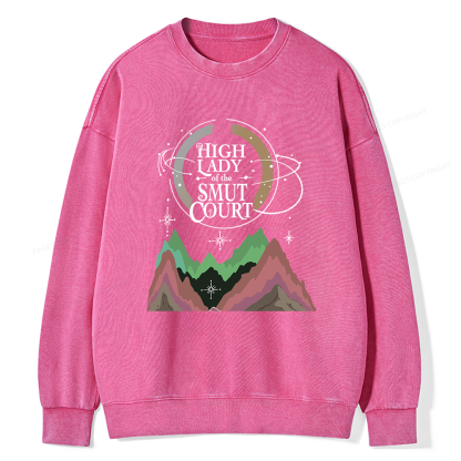 Pagewings Book Lovers Unisex Washed Sweatshirt