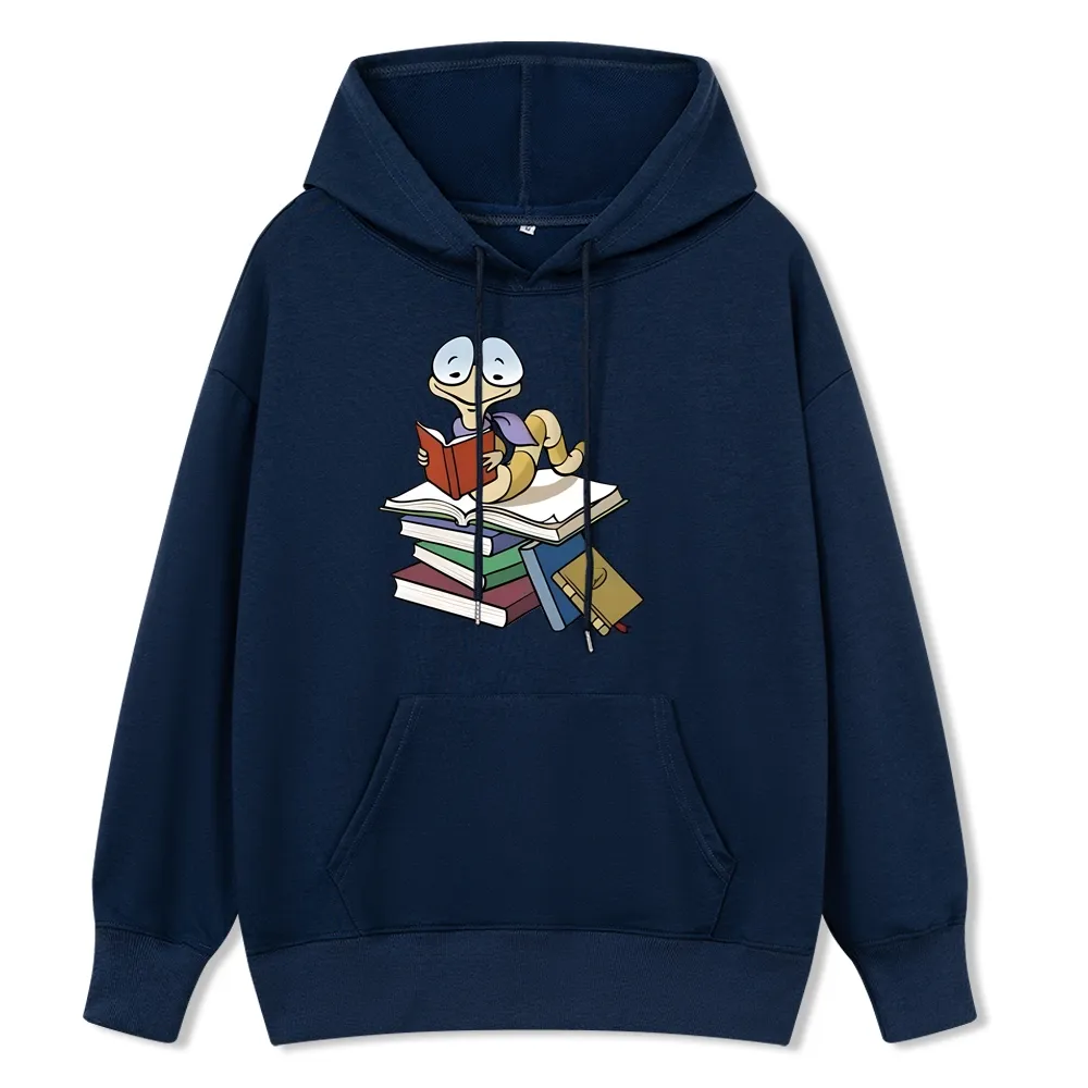 Pagewings Reading Snail and Book Unisex Classic Hoodie