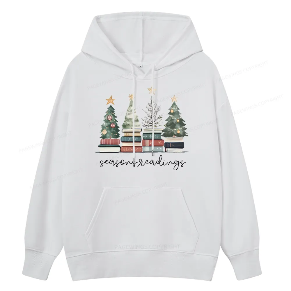 Pagewings Bookish Christmas Unisex Classic Hoodie