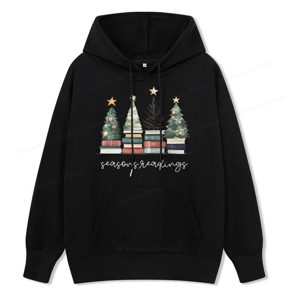 Pagewings Bookish Christmas Unisex Classic Hoodie