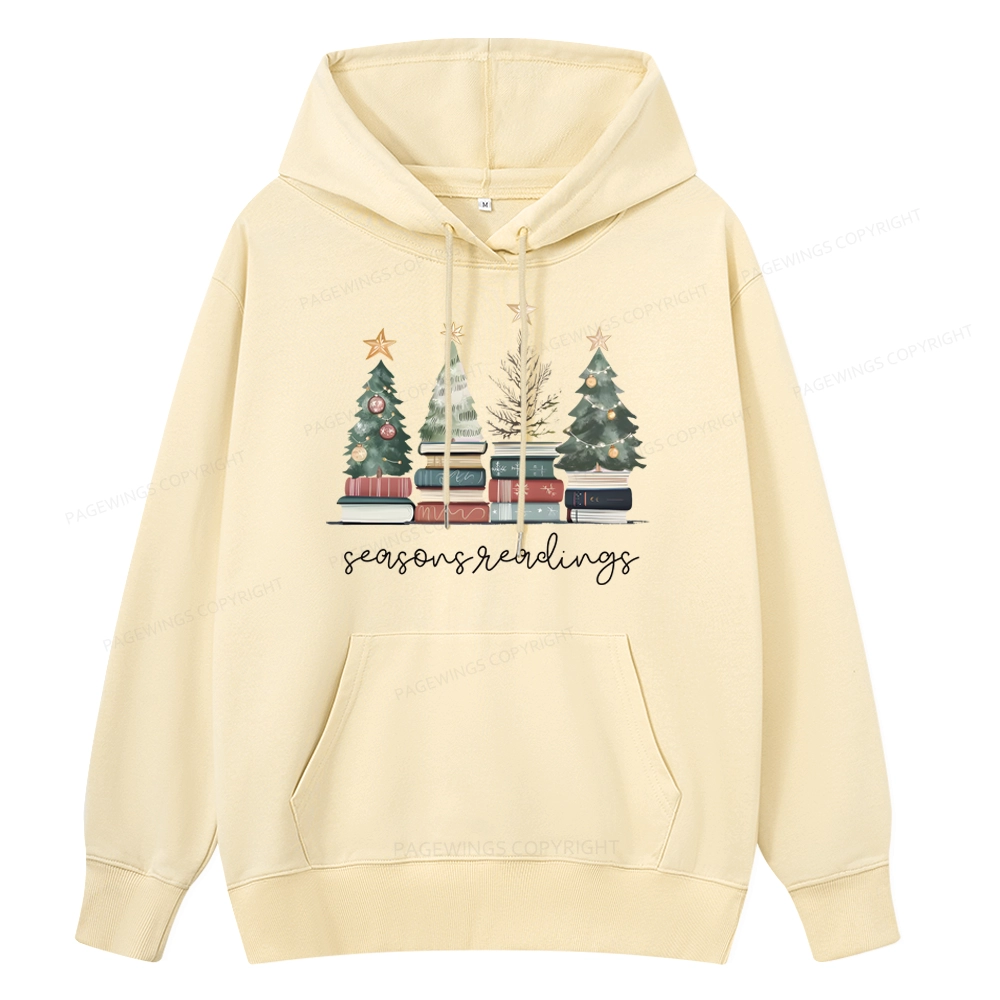 Pagewings Bookish Christmas Unisex Classic Hoodie