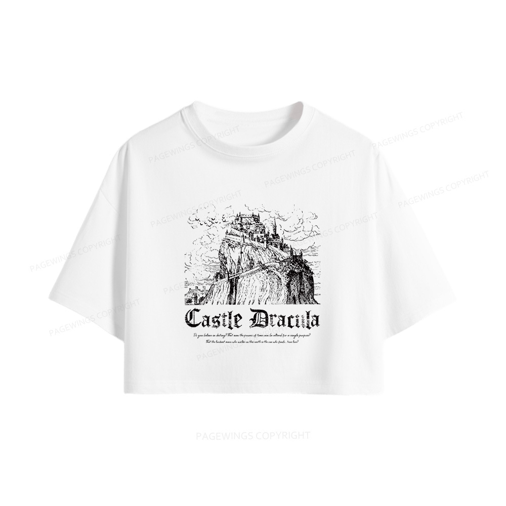 Pagewings Dark Romance Bookish Women Crop Tops