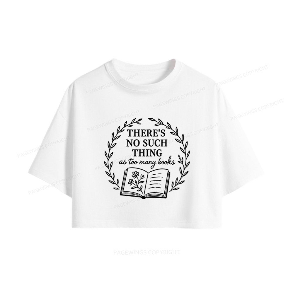 Pagewings No Such Thing Women Crop Tops