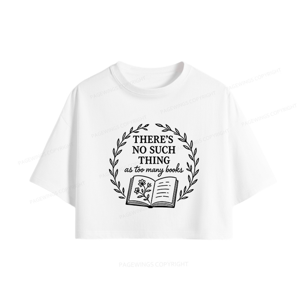 Pagewings No Such Thing Women Crop Tops