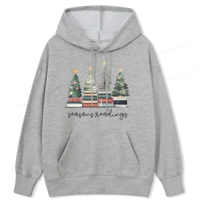 Pagewings Bookish Christmas Unisex Classic Hoodie