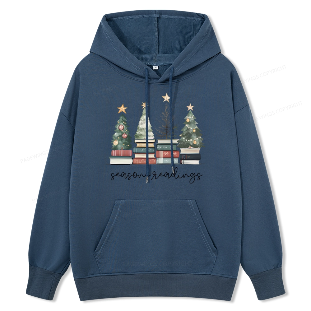 Pagewings Bookish Christmas Unisex Classic Hoodie