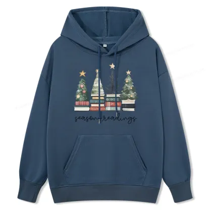 Pagewings Bookish Christmas Unisex Classic Hoodie