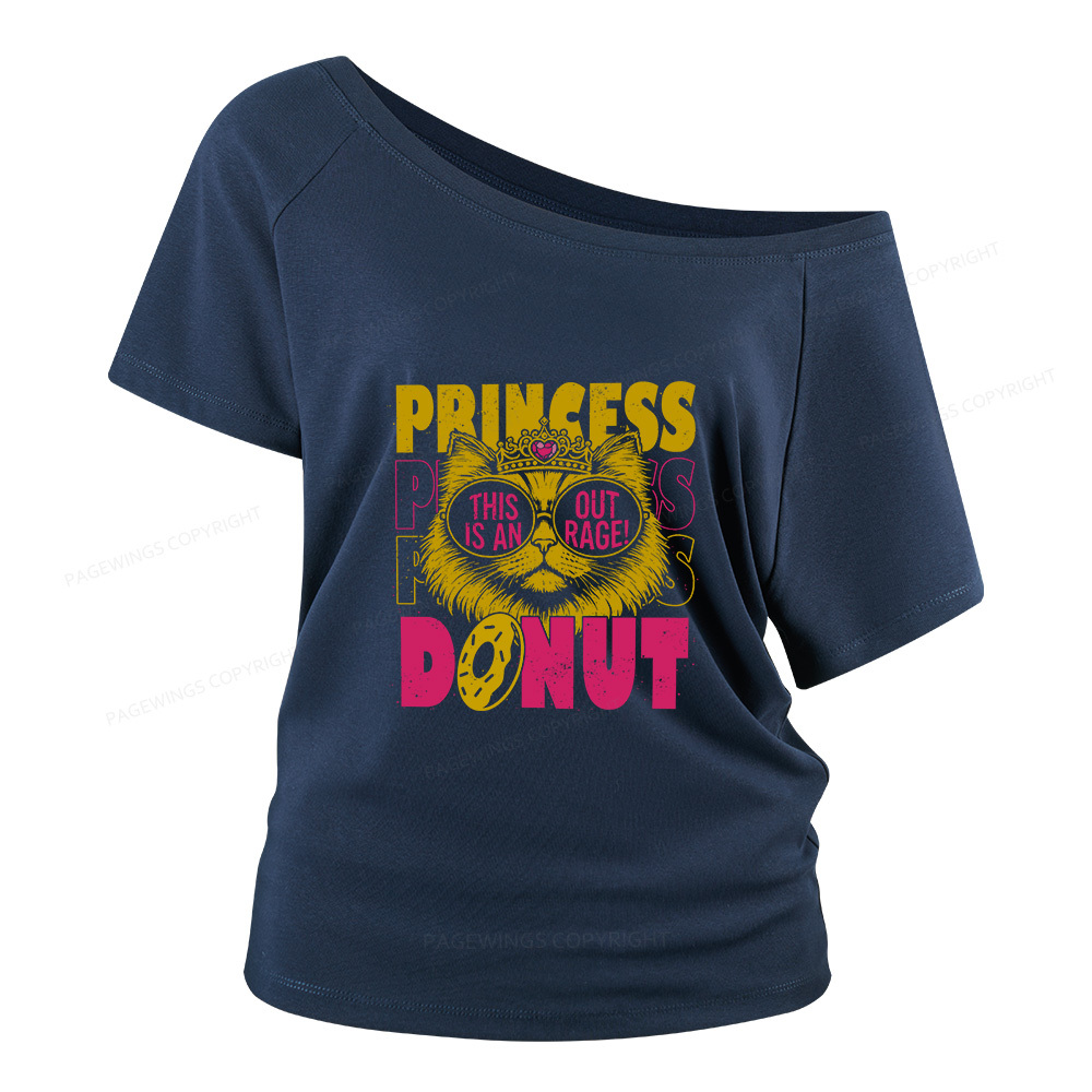 Pagewings This Is An Outrage Women Off Shoulder T-shirts