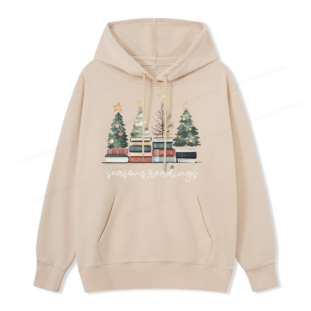 Pagewings Bookish Christmas Unisex Classic Hoodie