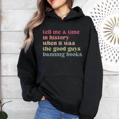 Pagewings Tell Me a Time in History Unisex Classic Hoodie