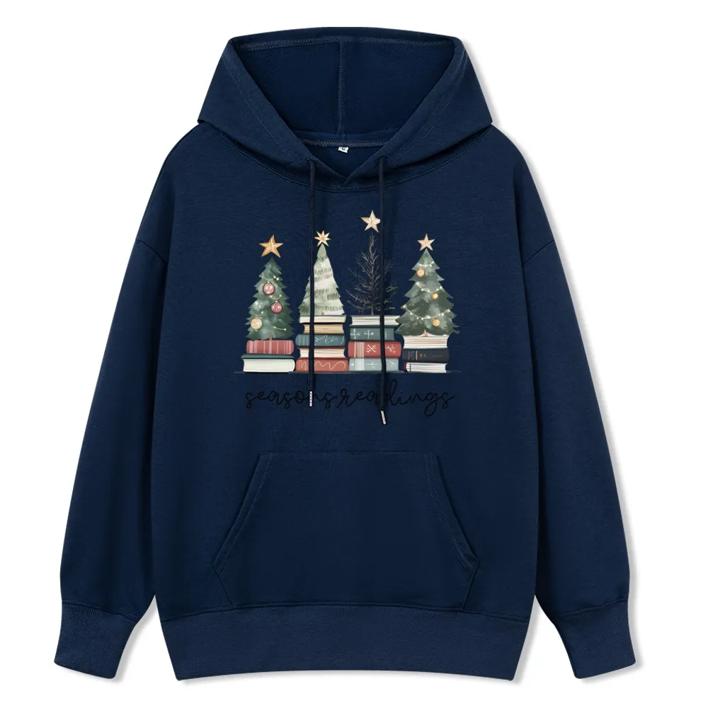 Pagewings Bookish Christmas Unisex Classic Hoodie