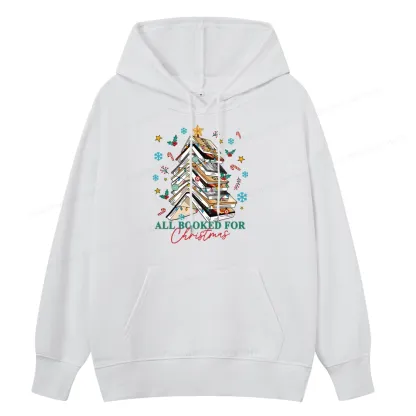 Pagewings Fourth Wing All Booked For Christmas Unisex Classic Hoodie