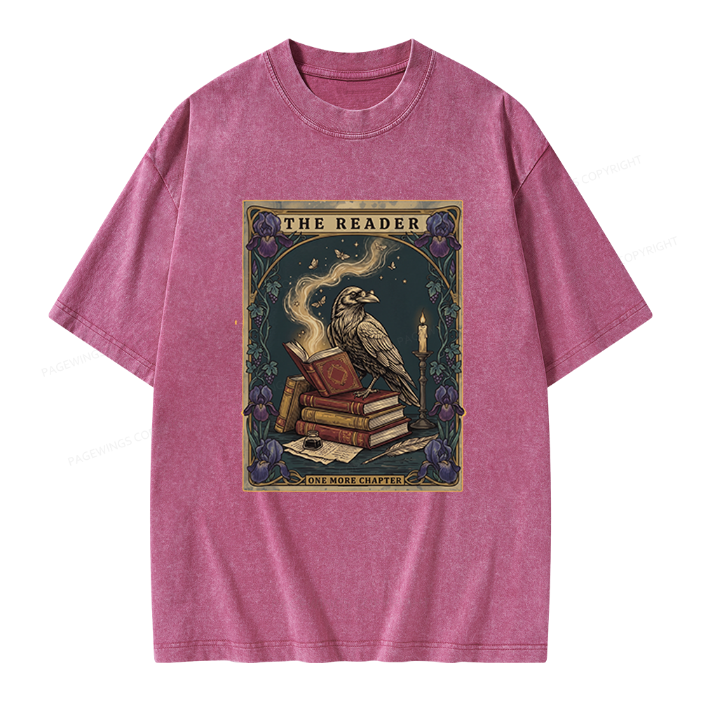 Pagewings One More Chapter Unisex Washed T-shirt