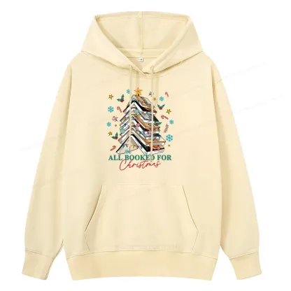 Pagewings Fourth Wing All Booked For Christmas Unisex Classic Hoodie