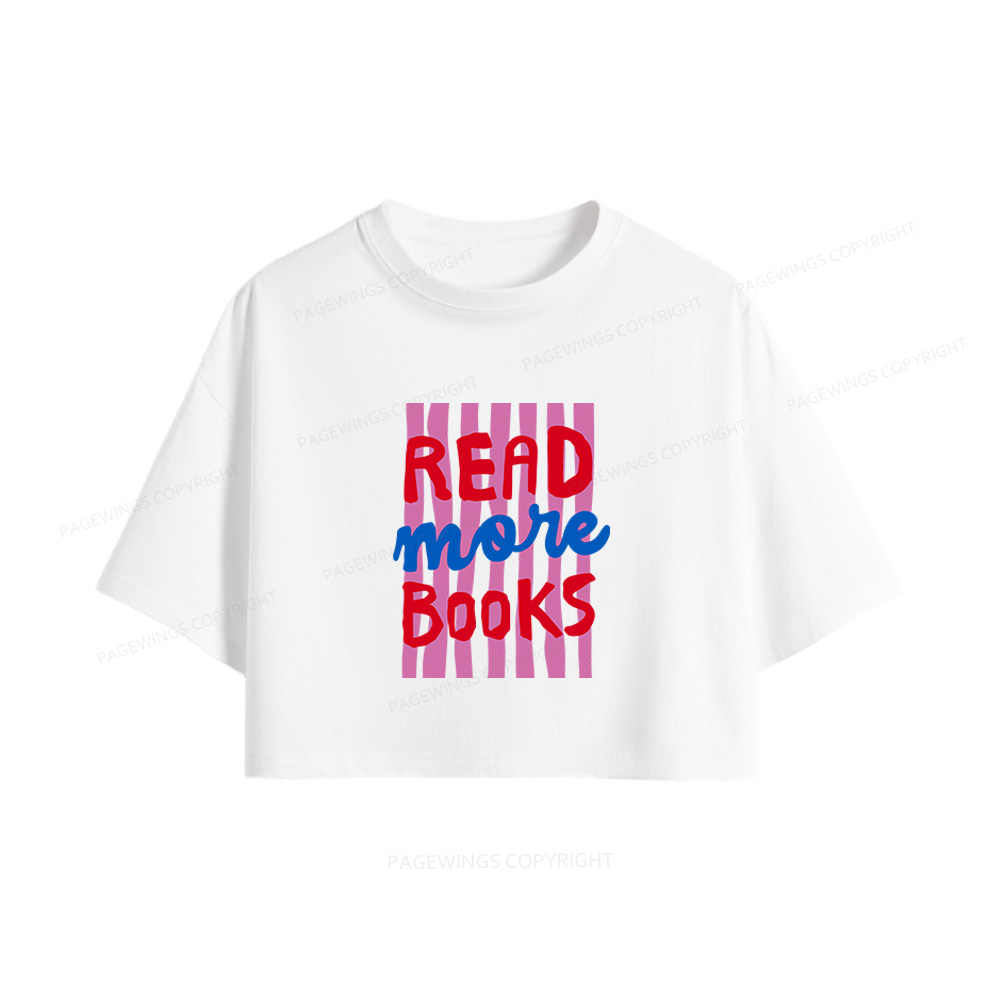 Pagewings Read More Books Women Crop Tops