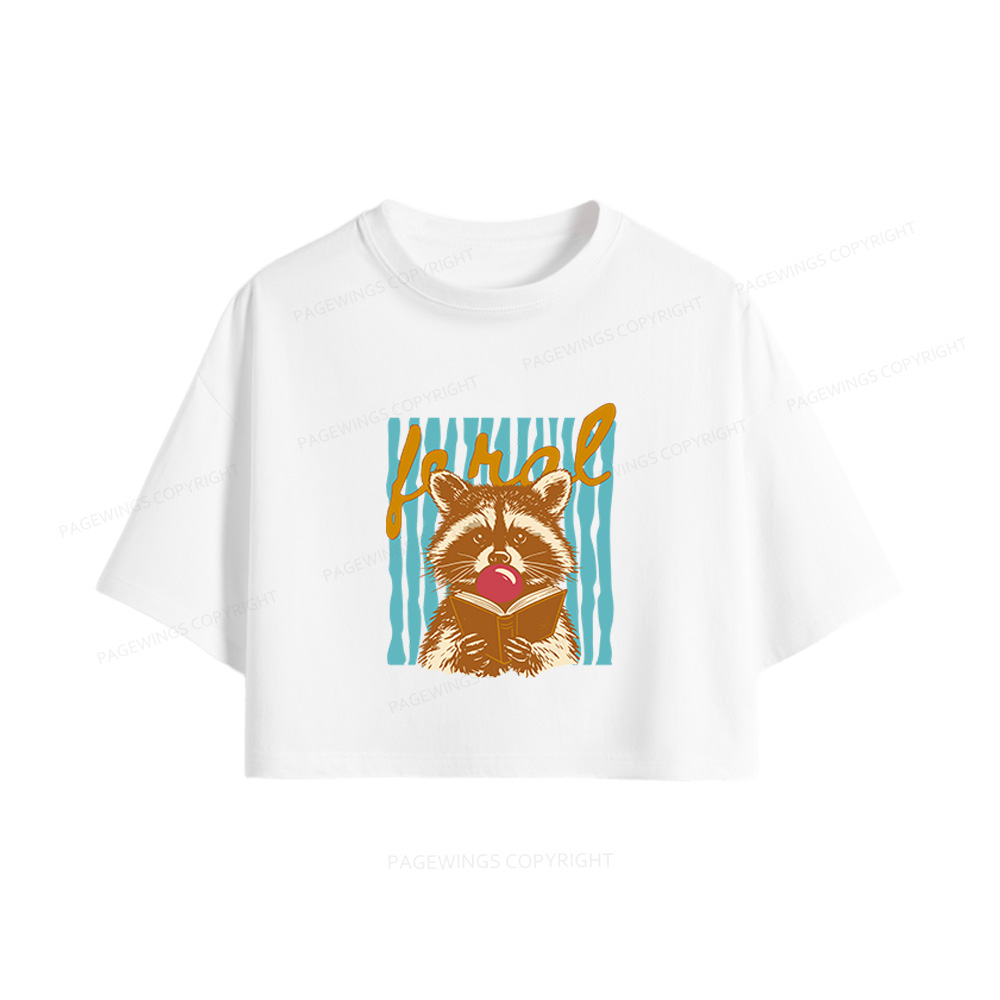 Pagewings Feral Girl Summer Women Crop Tops