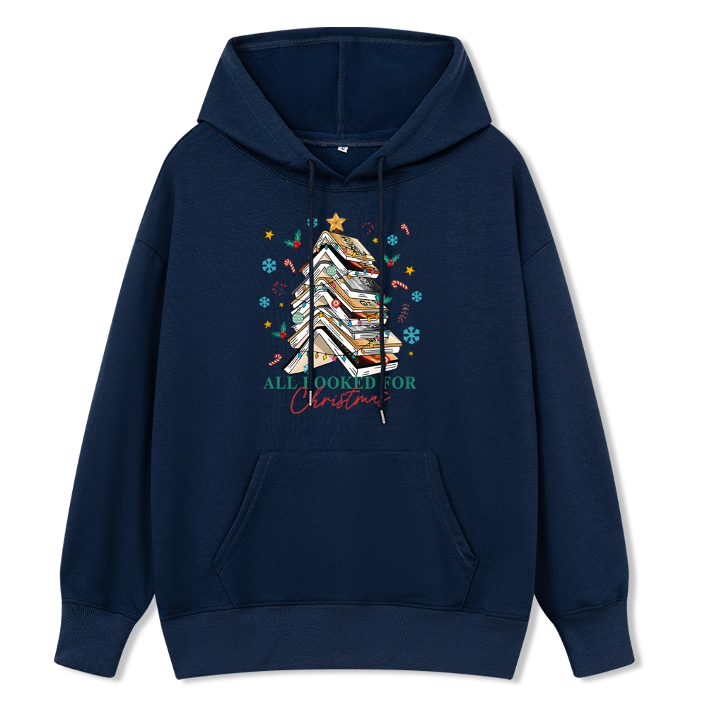 Pagewings Fourth Wing All Booked For Christmas Unisex Classic Hoodie
