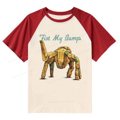 Pagewings This Is An Outrage Raglan T-shirt